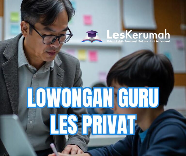 Lowongan Guru Les Privat